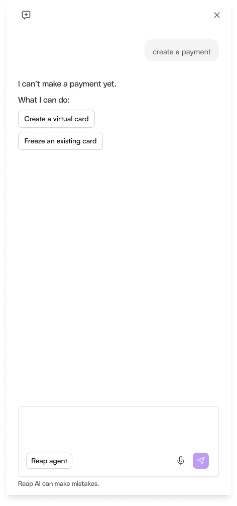 Unsupported capability state — agent states boundary and offers alternatives within scope